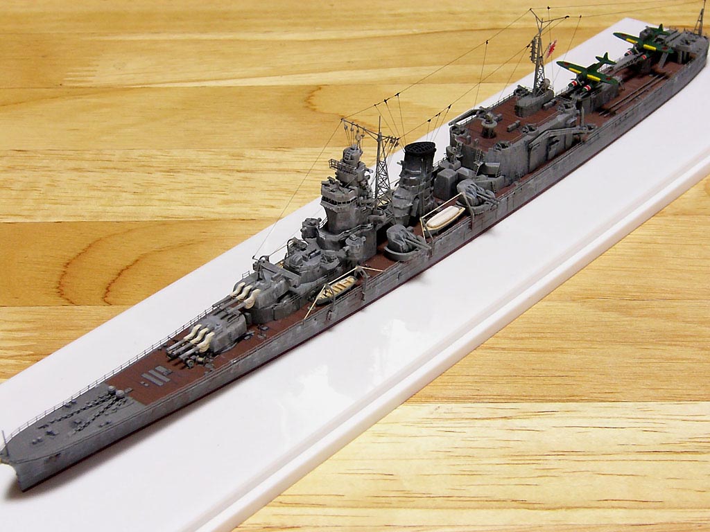 アオシマ1/700軽巡洋艦「大淀1944」製作記。【みっくすのプレミアな