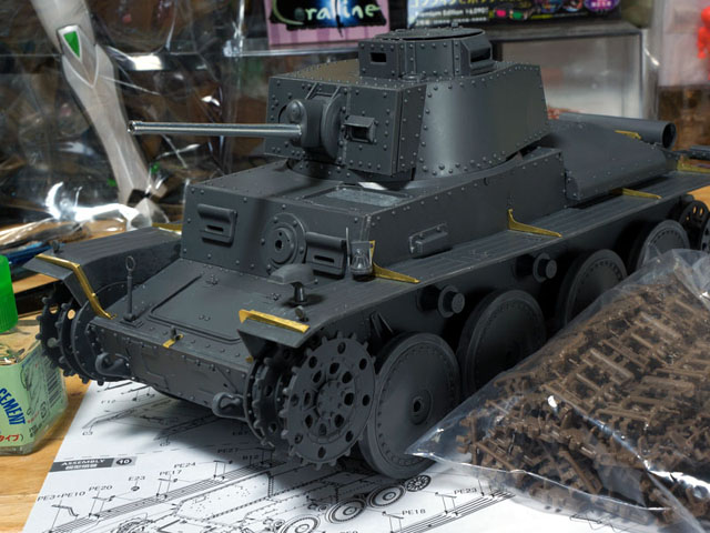 パンダホビー（パンダモデル）1/16 「38(t)軽戦車E/F型」製作記。【みっくすのプレミアなページ】