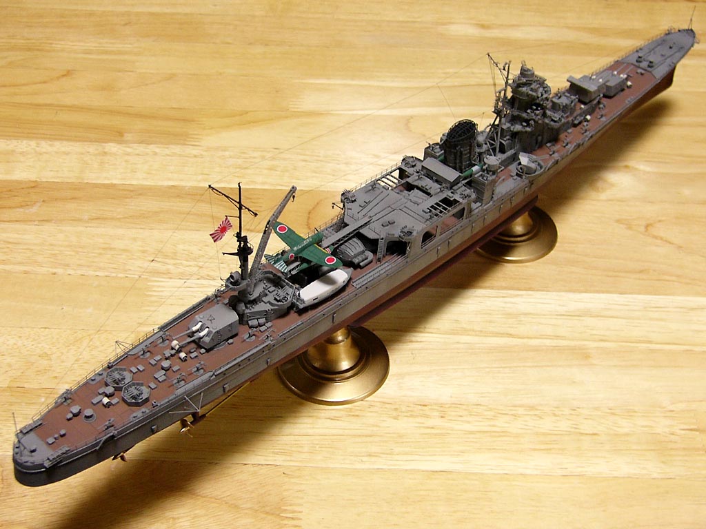 ハセガワ1/350軽巡洋艦「矢矧 天一号作戦」製作記。【みっくすの