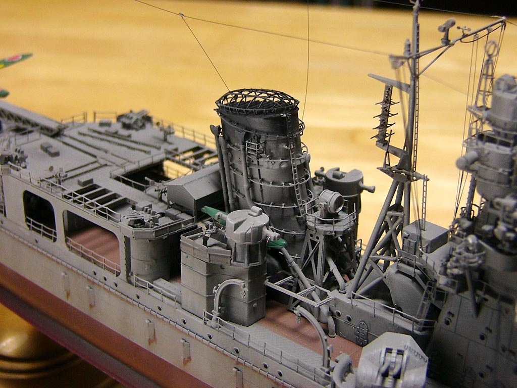 ハセガワ1/350軽巡洋艦「矢矧 天一号作戦」製作記。【みっくすの