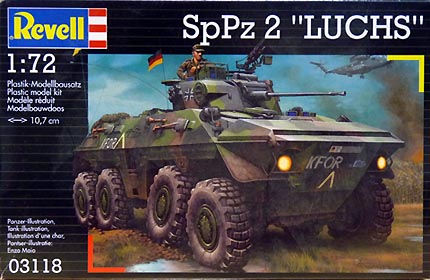ドイツレベル 1/72「SpPz 2 LUCHS（ルクス）」製作記。【みっくすの